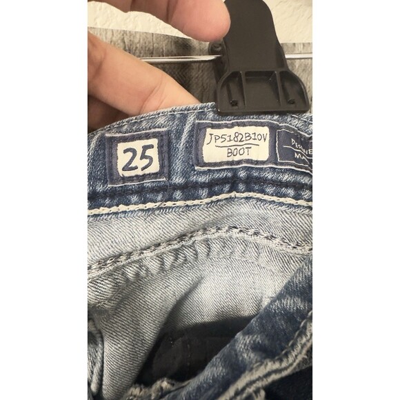 Miss Me Jeans easy boot cut JP5497B denim womens Size 25 Dark Blue Jeans - Picture 7 of 7